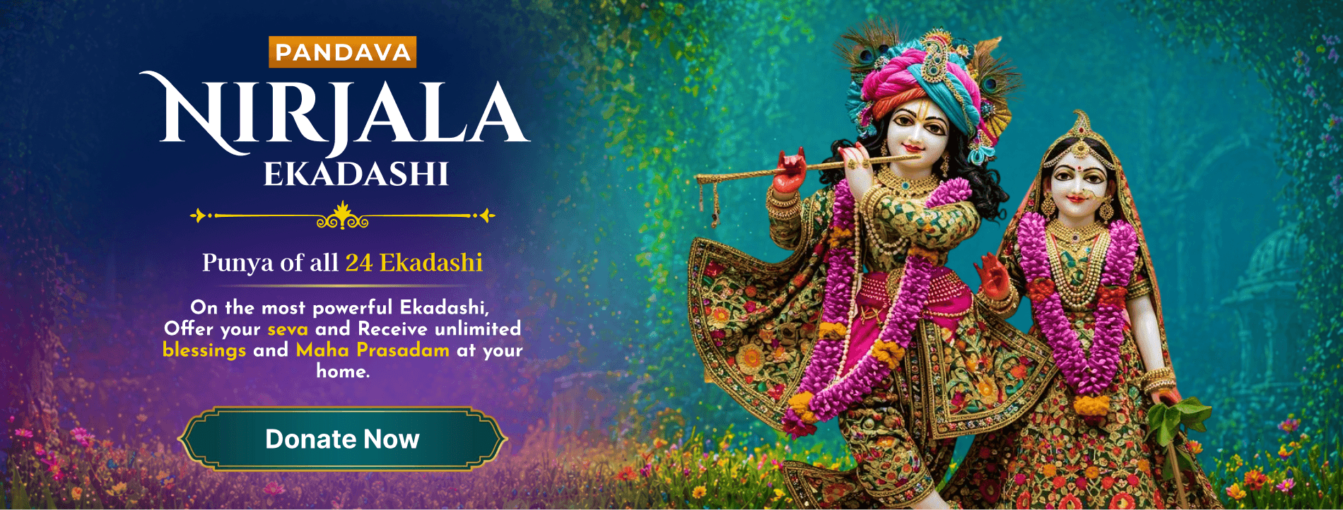 Pandava Nirjala Ekadashi Banner